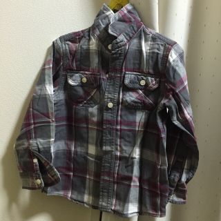 ザラキッズ(ZARA KIDS)のZAＲA キッズ チェックシャツ 104(ブラウス)