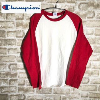 チャンピオン(Champion)の【Champion】チャンピオン ラグラン 長袖 ロンT Lサイズ(Tシャツ/カットソー(七分/長袖))