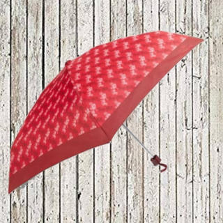 コーチ(COACH)の【COACH 】新製品　折りたたみ傘　ワンタッチ自動開閉式(傘)