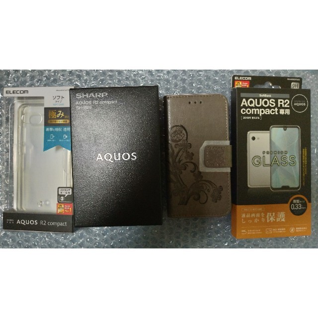 SHARP AQUOS R2 compact SH-M09 ディープホワイト