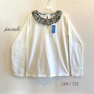 ジャカディ(Jacadi)のjacadi  12A / 152  素敵なリバティプリントの襟付き 長袖シャツ(Tシャツ/カットソー)