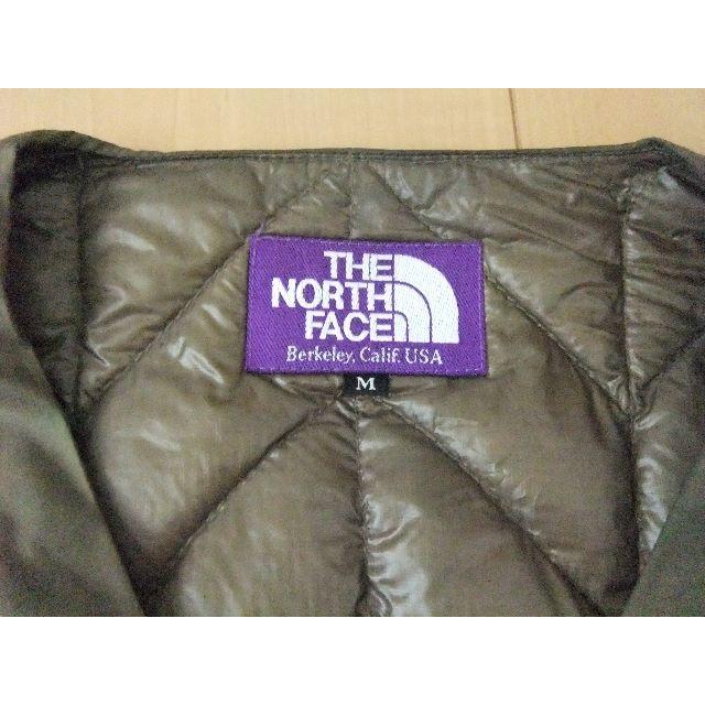 THE NORTH FACE(ザノースフェイス)の美品 ノースフェイス パープルレーベル ND2654N Down Vest　M メンズのジャケット/アウター(ダウンベスト)の商品写真