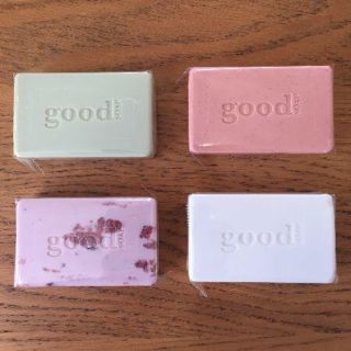 【ホールフーズ】good soap / 4個セット シアバター入り(ボディソープ/石鹸)