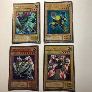 ユウギオウ(遊戯王)の磁石の戦士　4枚セット(シングルカード)