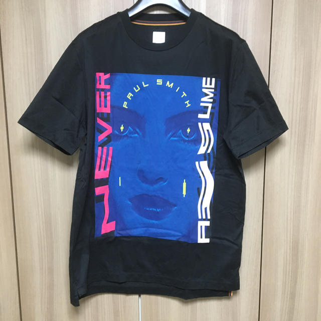 ポールスミス フォトグラフィックプリントＴシャツ　Ｌ 黒