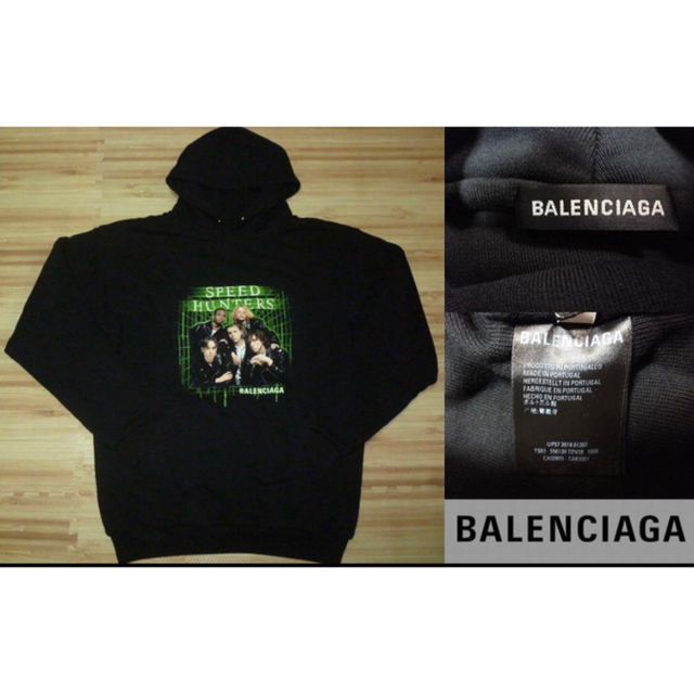 BALENCIAGA/SPEED HUNTERS パーカー　19SS