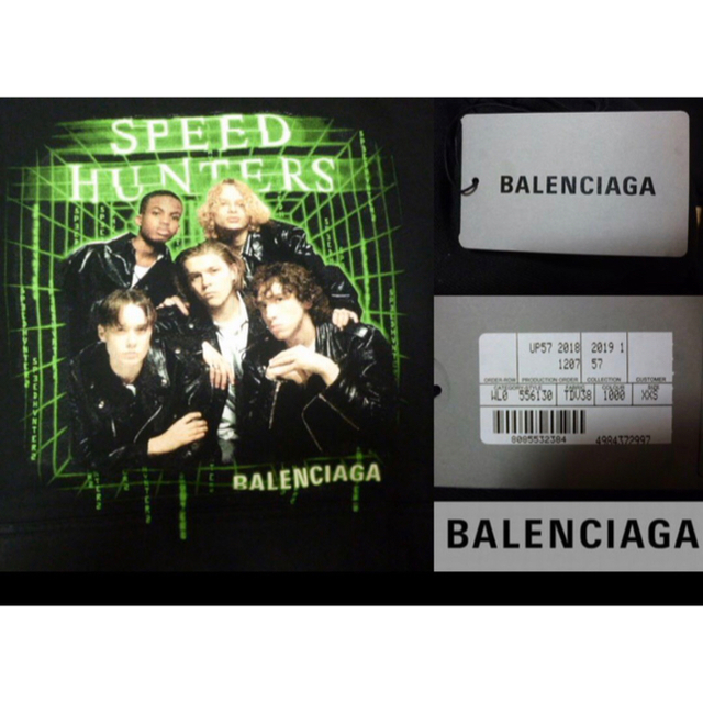 BALENCIAGA/SPEED HUNTERS パーカー　19SS