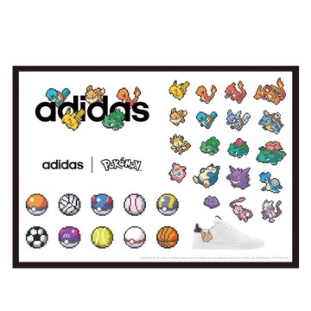 Adidas Adidas ポケモン シールの通販 By Nagano アディダスならラクマ