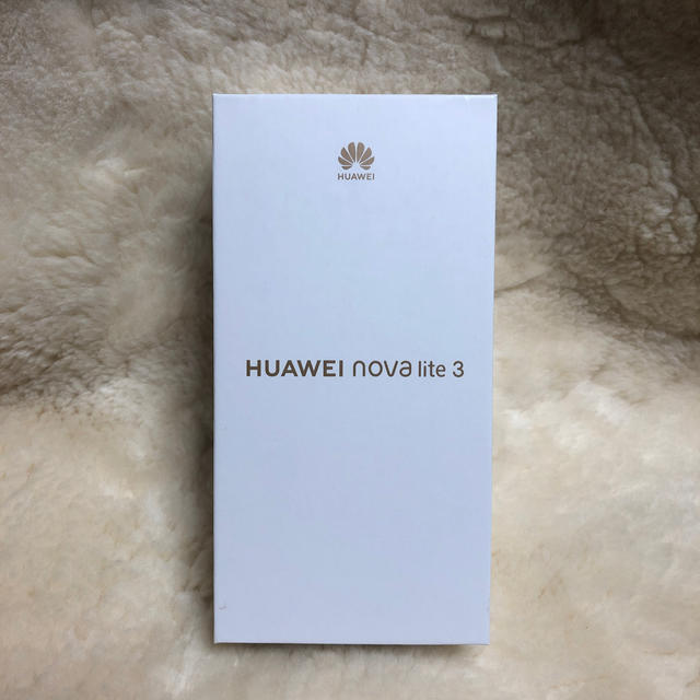 スマホ/家電/カメラHUAWEI nova lite 3  《新品未開封》