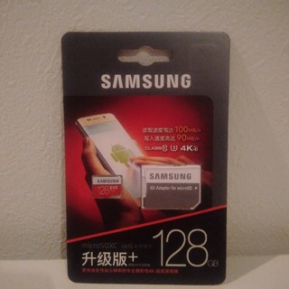 サムスン(SAMSUNG)の（2個セット、未開封、新品）SAMSUNG MicroSDカード　128GB(その他)