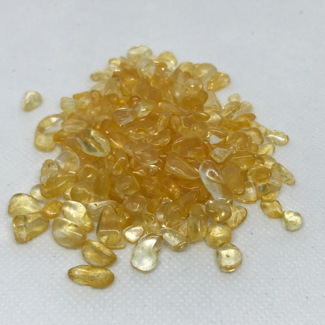 天然鉱石 黄色水晶  （シトリン） ハンドメイドの素材/材料(各種パーツ)の商品写真