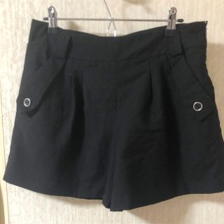 イマージュ(IMAGE)のショートパンツ　黒(ショートパンツ)