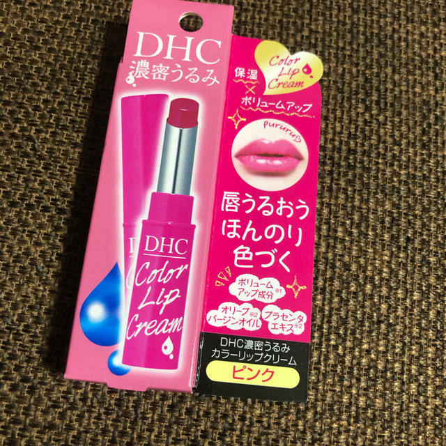 DHC(ディーエイチシー)のDHC 濃密うるみ　カラーリップクリーム（ピンク） コスメ/美容のスキンケア/基礎化粧品(リップケア/リップクリーム)の商品写真