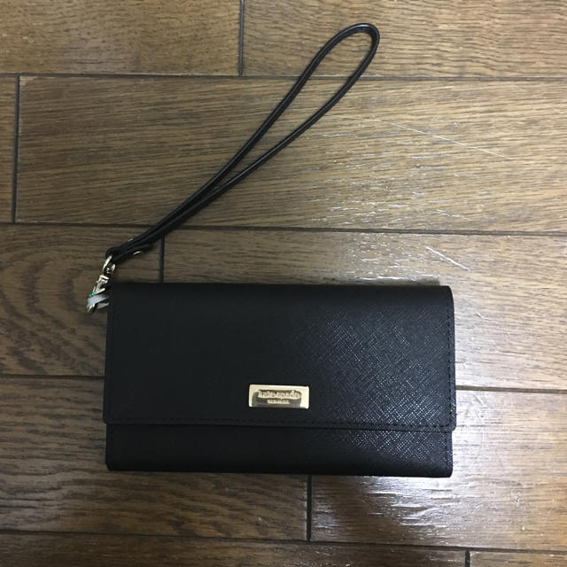 kate spade new york(ケイトスペードニューヨーク)のケイトスペード iPhoneリストレット スマホ/家電/カメラのスマホアクセサリー(モバイルケース/カバー)の商品写真