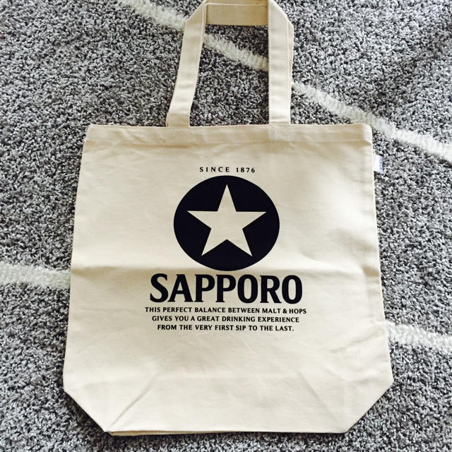 サッポロビール ロゴトートバッグ メンズのバッグ(トートバッグ)の商品写真