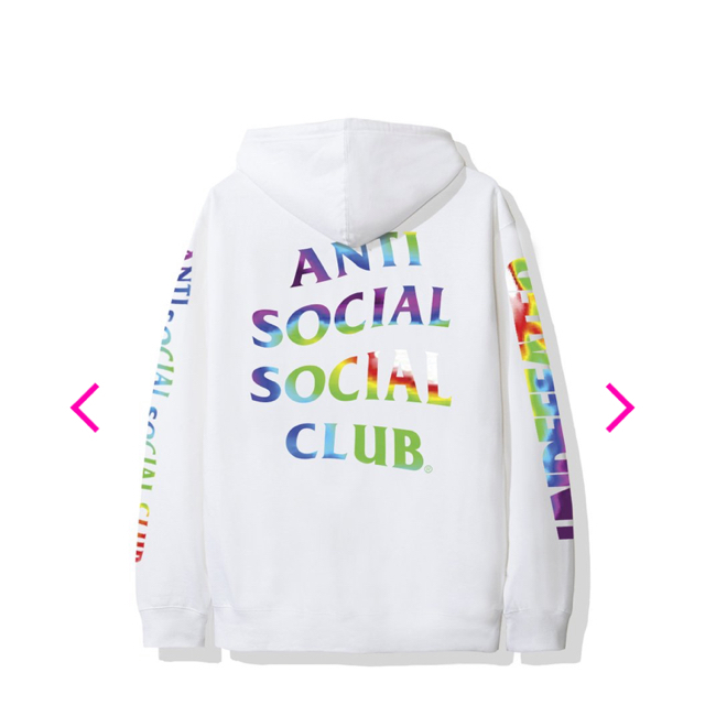 UNDEFEATED(アンディフィーテッド)のantisocialsocialclub×undefeated hoodie メンズのトップス(パーカー)の商品写真