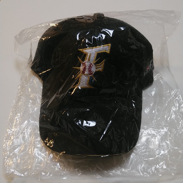 北海道日本ハムファイターズ(ホッカイドウニホンハムファイターズ)のファイターズ帽子(ジュニアフリーサイズ） キッズ/ベビー/マタニティのこども用ファッション小物(帽子)の商品写真