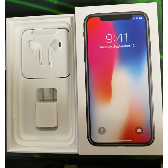 iPhone X SIMフリー　256GB　残額なし