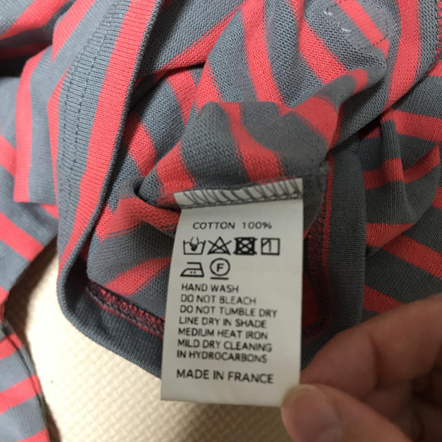 ORCIVAL(オーシバル)のオーチバル　バスクシャツ　ボーダー　サイズ0 メンズのトップス(Tシャツ/カットソー(七分/長袖))の商品写真