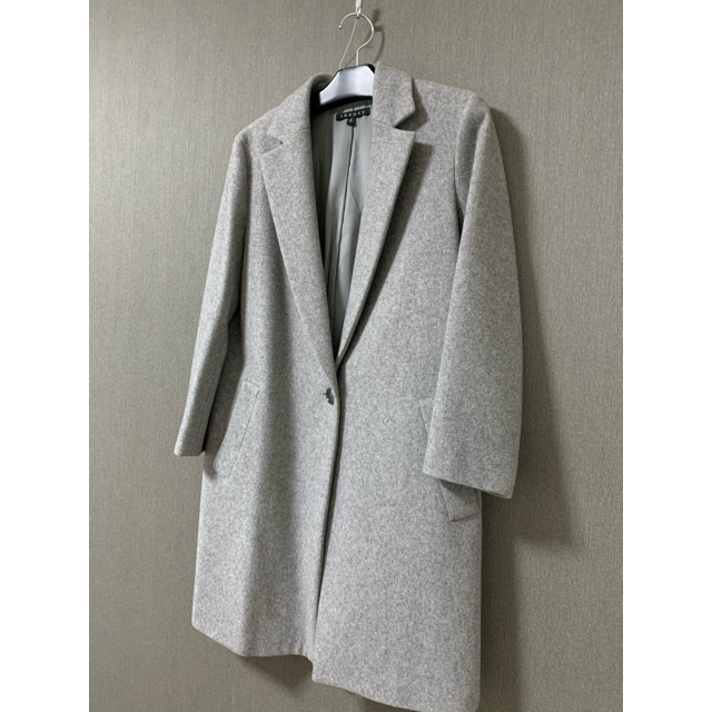 theory by Noa's shop|セオリーならラクマ - 美品★Theoryグレーチェスターコートの通販 ポイント5倍