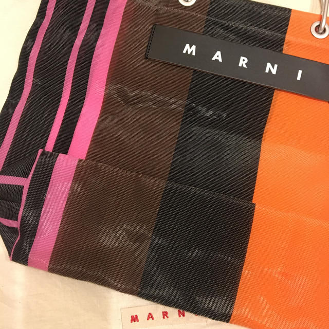 Marni(マルニ)のマルニカフェ ストライプバック レディースのバッグ(トートバッグ)の商品写真