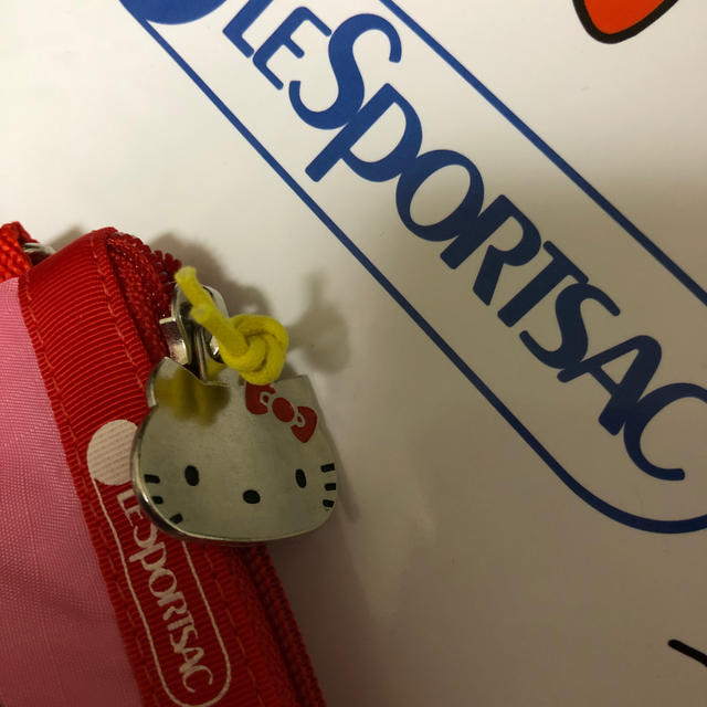 LeSportsac(レスポートサック)のLeSportsac*ハローキティ*コラボ*ポーチ*ピンク*フランス レディースのファッション小物(ポーチ)の商品写真