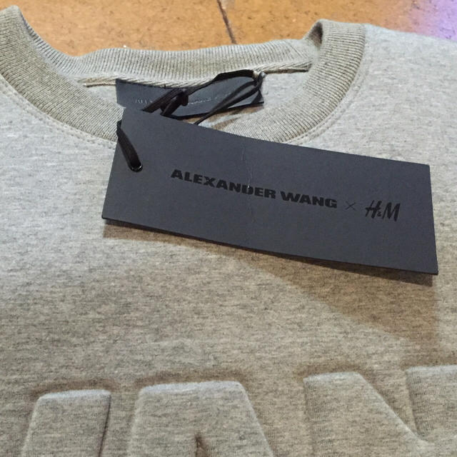 Alexander Wang(アレキサンダーワン)の未使用タグ有りアレキサンダーワン H&M レディースのトップス(トレーナー/スウェット)の商品写真