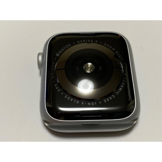 Apple Watch(アップルウォッチ)のApple Watch series 5 シルバーアルミニウム 44mm GPS メンズの時計(腕時計(デジタル))の商品写真