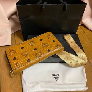 エムシーエム(MCM)のmcm 長財布 ブラウン 正規品(財布)