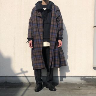 ドゥルカマラ(Dulcamara)のmybeautifullandlet tartanwidelongcoat(トレンチコート)