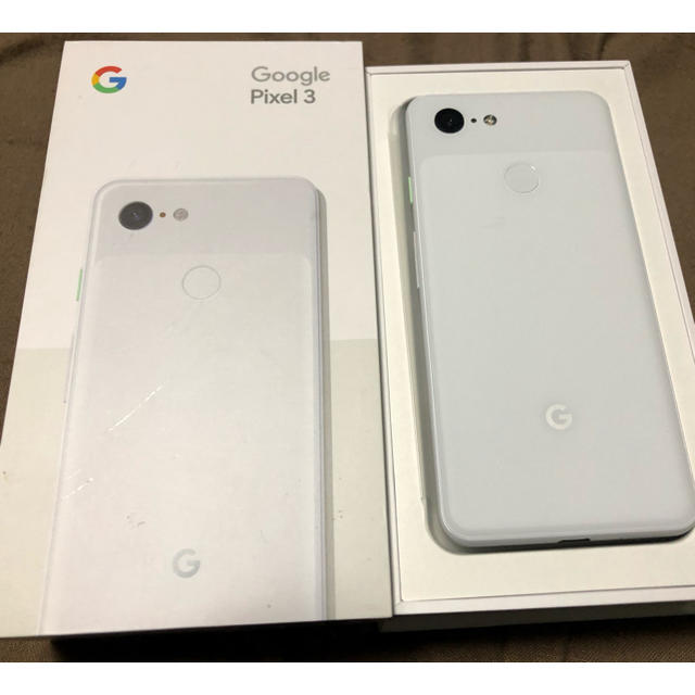 Pixel3 128gb ホワイト simロック解除済み