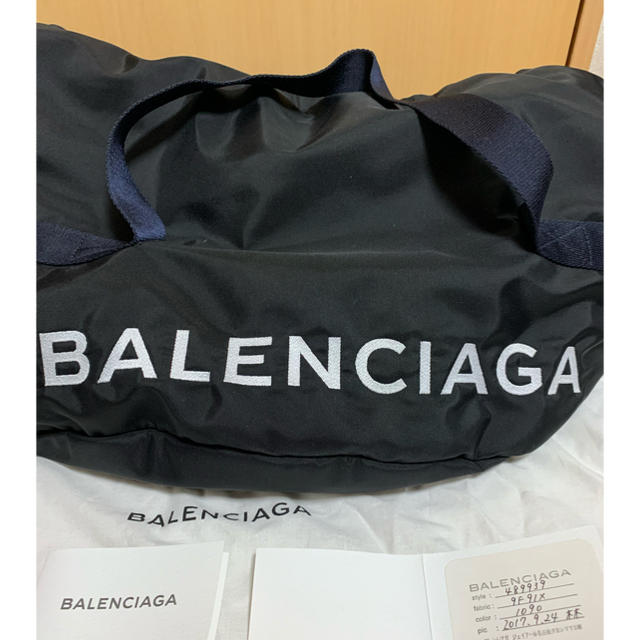 激安本物 Balenciaga - バレンシアガ ホイール ボストンバック 美品