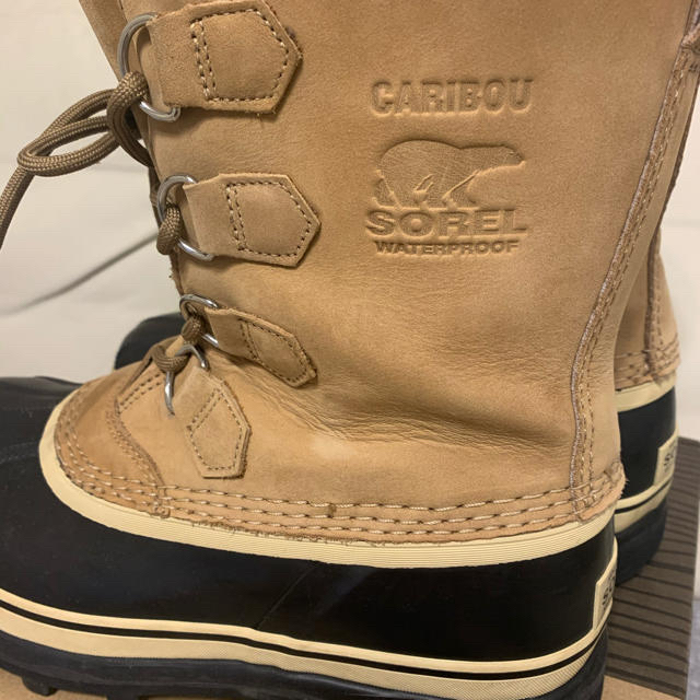 SOREL(ソレル)のモンクレールさま専用。最終値下げ！ SOREL カリブー スノーブーツ レディースの靴/シューズ(ブーツ)の商品写真