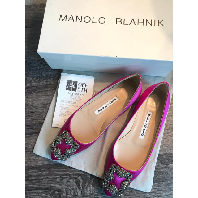 新品 Manolo Blahnik マノロブラニク hangisi ハンギシ