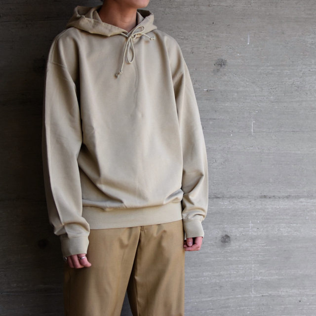 AURALEE｜SUPER SOFT SWEAT BIG P/O PARKA