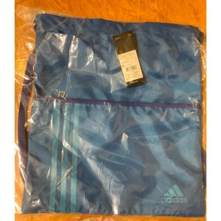 アディダス(adidas)のadidas ナップサック 新品 ブルー(リュックサック)