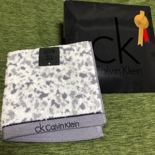 カルバンクライン(Calvin Klein)のカルバンクライン CK 日本製 綿100% タオル(ハンカチ/ポケットチーフ)