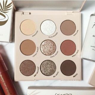 カラーポップ(colourpop)のカラーポップ ９色アイシャドウ ゴーイングココナッツ(アイシャドウ)