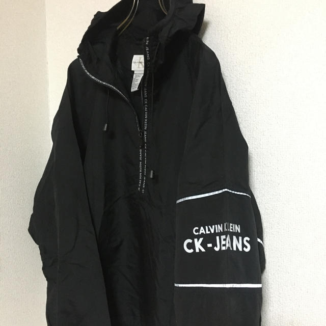 Calvin Klein Jeans リフレクターアノラックパーカー 名作 Calvin Klein Jeans リフレクターアノラックパーカー 名作