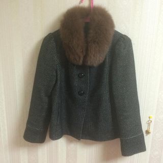 ジャスグリッティー(JUSGLITTY)のジャス♡2wayショートコート♡(ピーコート)