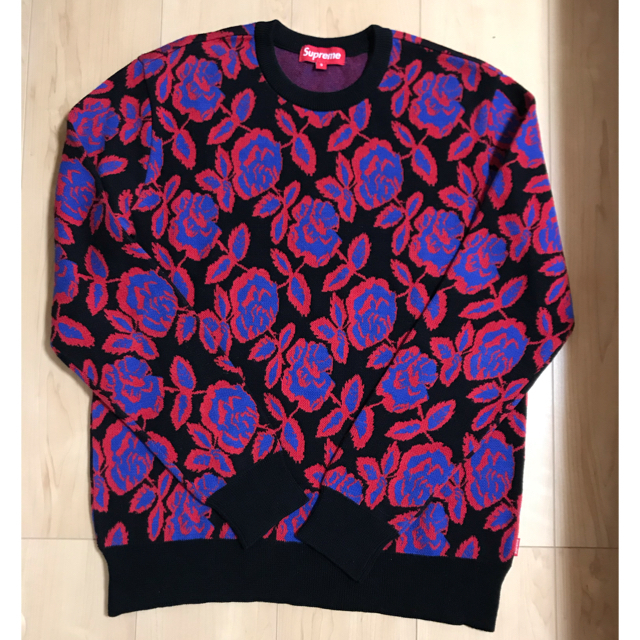 Supreme(シュプリーム)のSupreme Rose Sweater  ローズセーター メンズのトップス(ニット/セーター)の商品写真