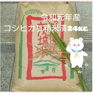 めーたん様専用です😊コシヒカリ精米24kg(米/穀物)
