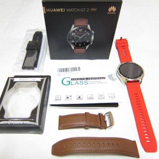 安心の保証付き ほぼ新品 HUAWEI WATCH GT 2 46mm(腕時計(デジタル))