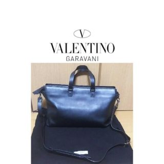 VALENTINO ヴァレンティノ　キャンバスレザー　トートバッグ本物美品