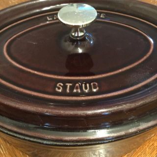 staub 27センチ ストウブ オーバル ココット(鍋/フライパン)