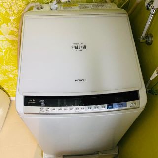 ヒタチ(日立)の18年製 ビートウォッシュ HITACHI BW-DV80B 8kg 縦型洗濯機(洗濯機)