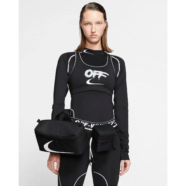 OFF-WHITE(オフホワイト)のNike x OFF-WHITE Duffle Bag 黒 国内正規品 メンズのバッグ(ショルダーバッグ)の商品写真