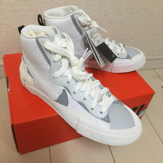 ◆ sacai × NIKE コラボ BLAZER ブレザー ホワイト ◆