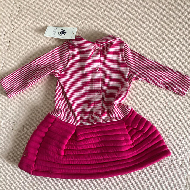 PETIT BATEAU(プチバトー)のプチバトー　ワンピース　6m キッズ/ベビー/マタニティのベビー服(~85cm)(ワンピース)の商品写真