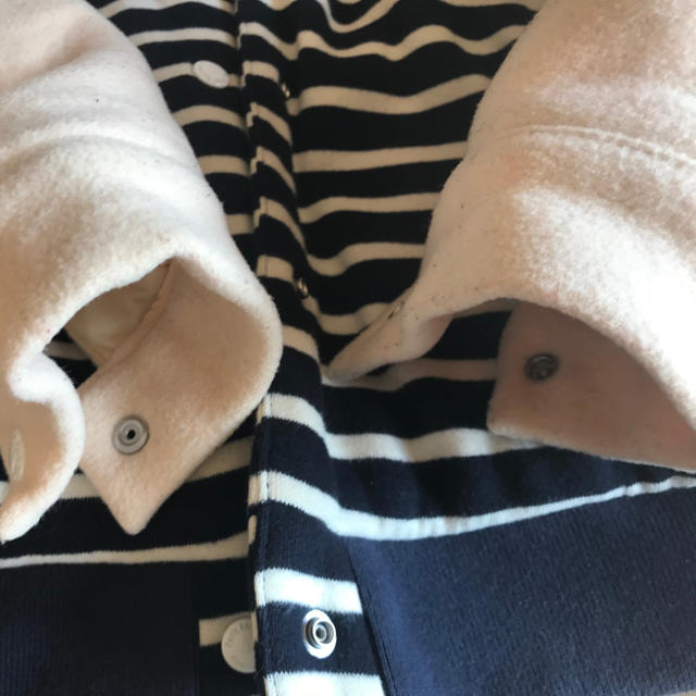 PETIT BATEAU(プチバトー)のプチバトー☆ボアジャケット レディースのジャケット/アウター(ブルゾン)の商品写真